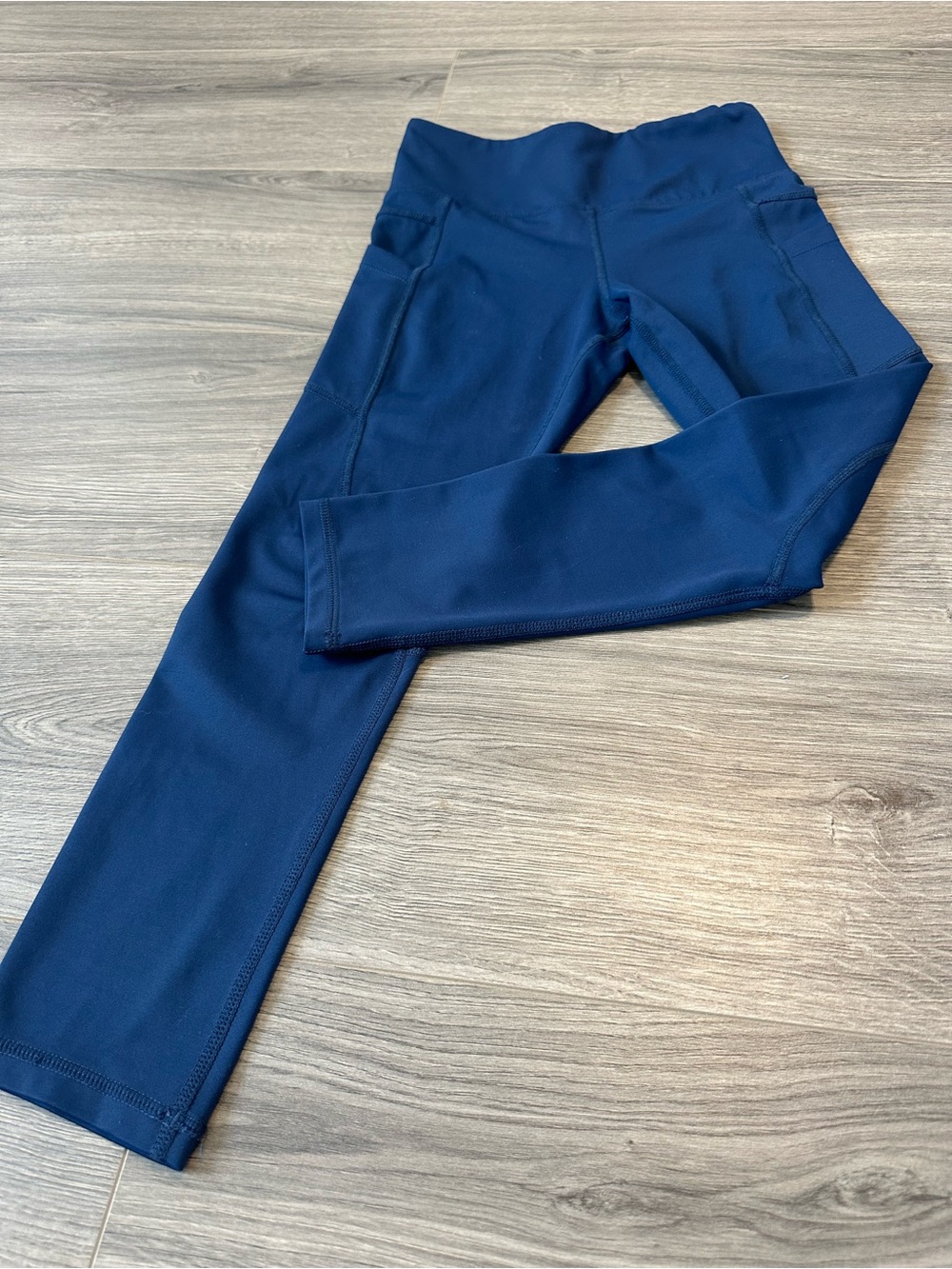 ZYIA Navy High-Waist Performance Leggings